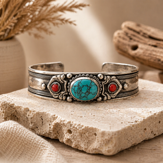 Desert Sky Turquoise Cuff