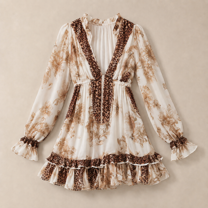 Outlaw Muse Untamed Bloom Mini Dress