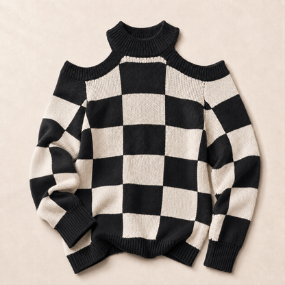 Last Call Cold Shoulder Sweater
