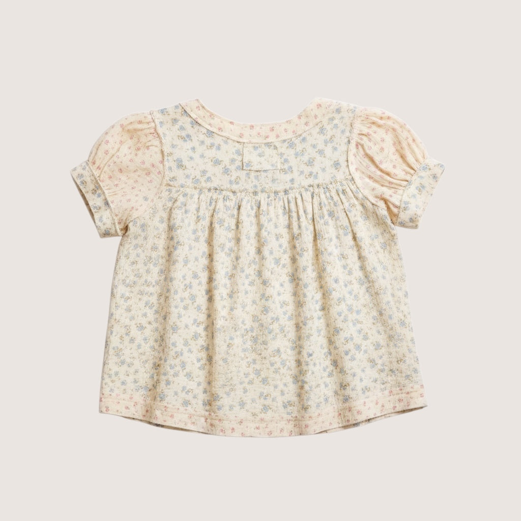 Bluebell Prairie Crinkle Cotton Blouse