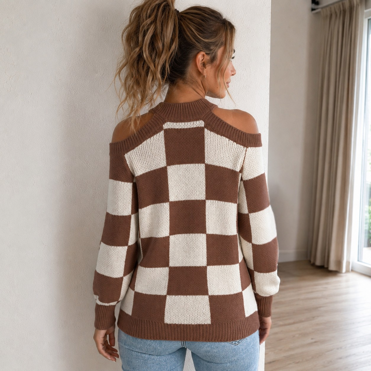 Last Call Cold Shoulder Sweater