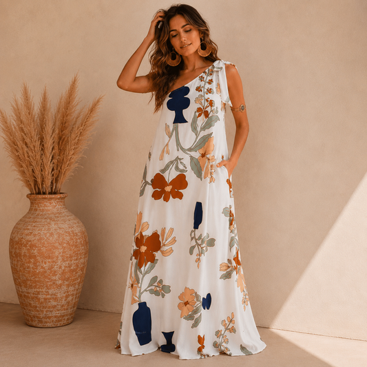 Desert Bloom Maxi Dress