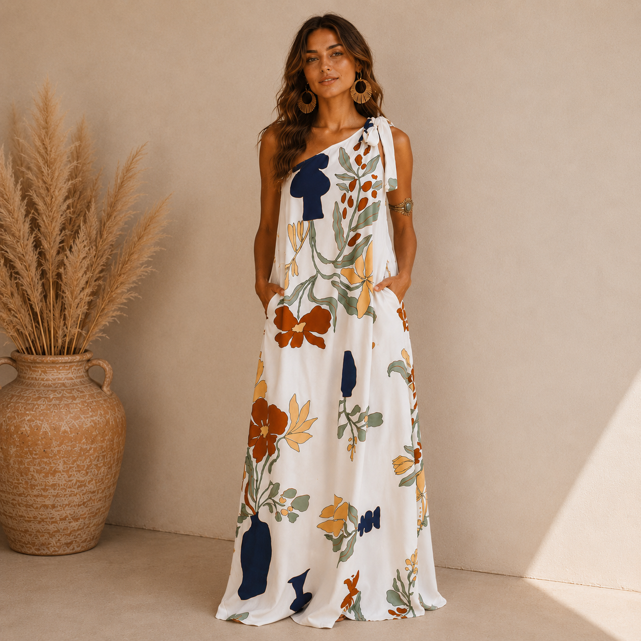 Desert Bloom Maxi Dress