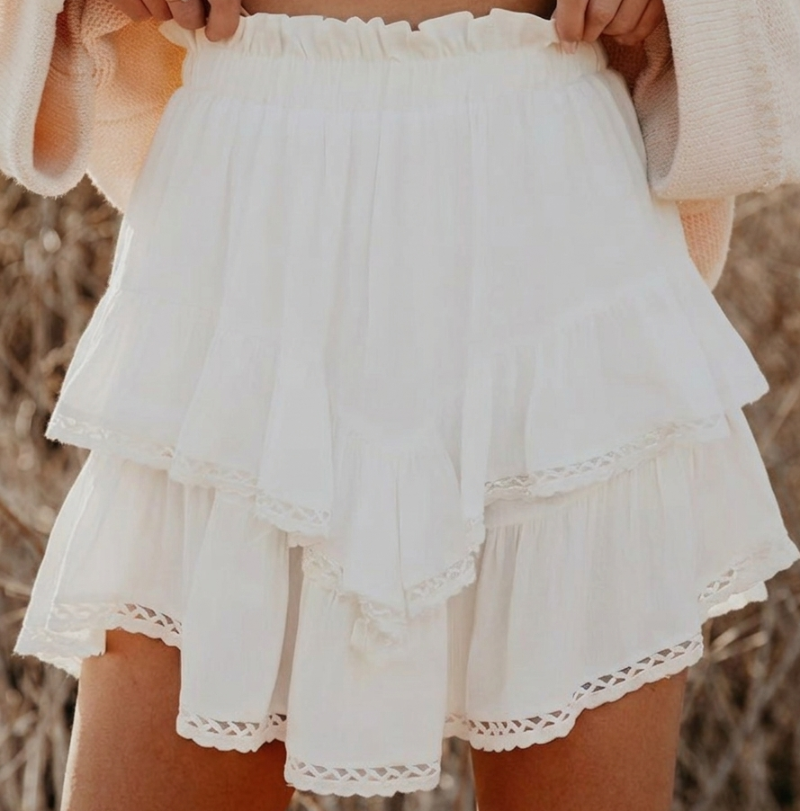 Wildflower Ruffle Skirt
