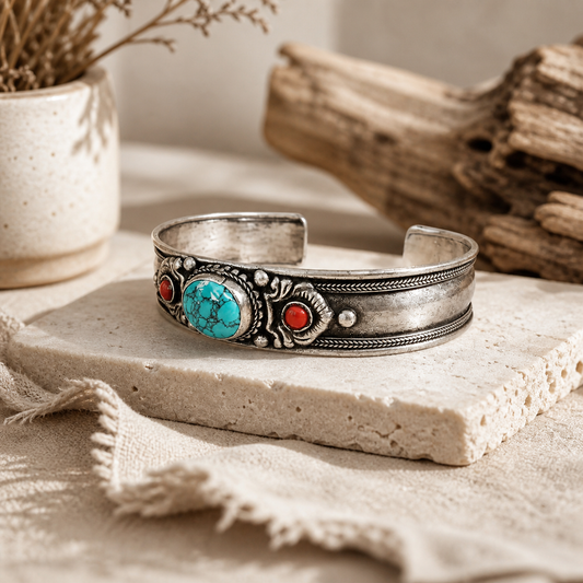 Desert Sky Turquoise Cuff