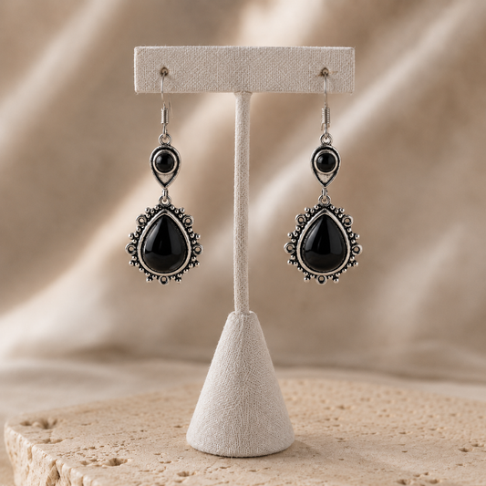 Midnight Mesa Teardrop Earrings