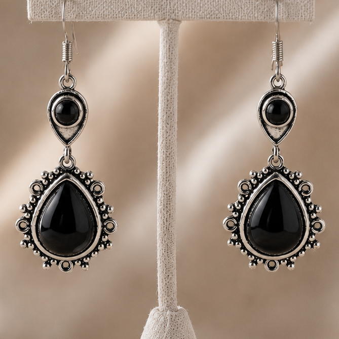 Pendientes Midnight Mesa Teardrop