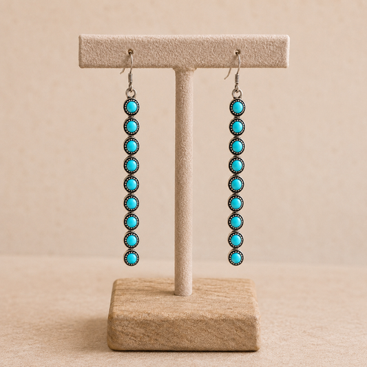 Mesa Sky Turquoise Drop Earrings