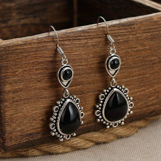 Midnight Mesa Teardrop Earrings