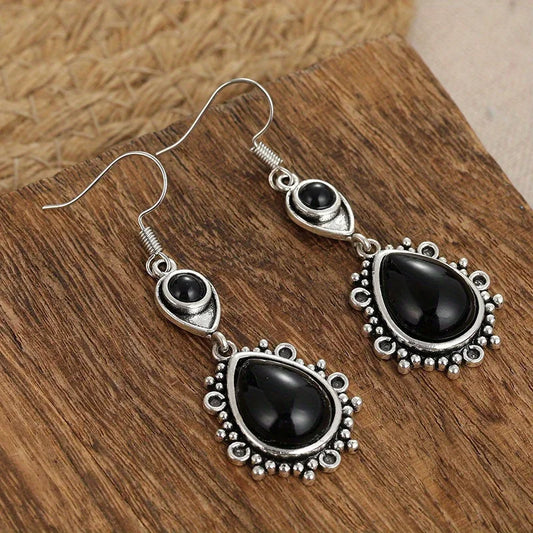 Midnight Mesa Teardrop Earrings