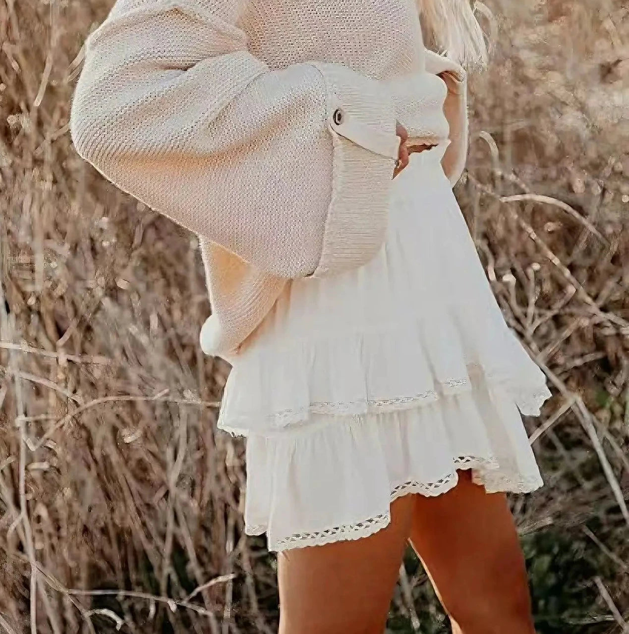 Wildflower Ruffle Skirt
