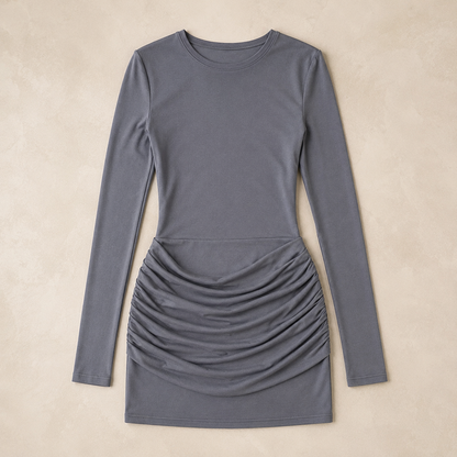 Smoke Show Ruched Mini Dress