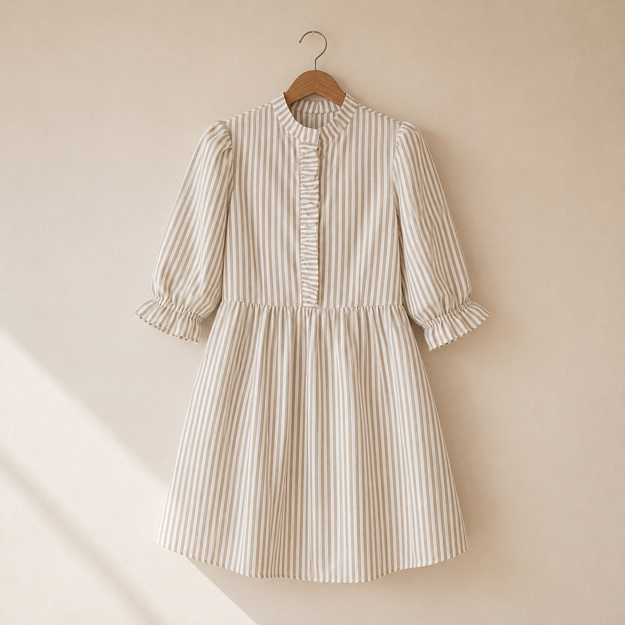 Sundown Sweetheart Striped Mini Dress