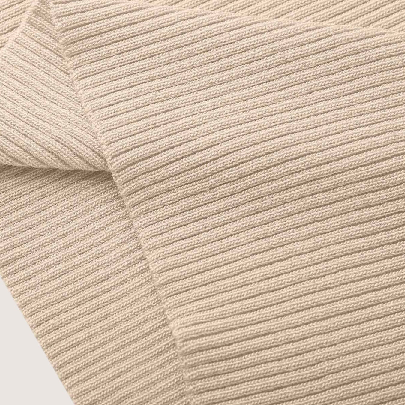 The Scalloped Muse Ribbed Tank
