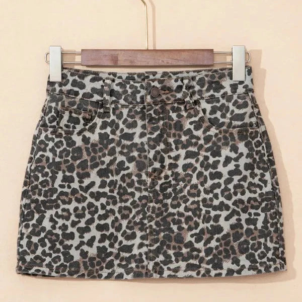 Minifalda Leopardo Wild Card