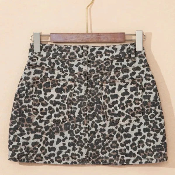 Minifalda Leopardo Wild Card