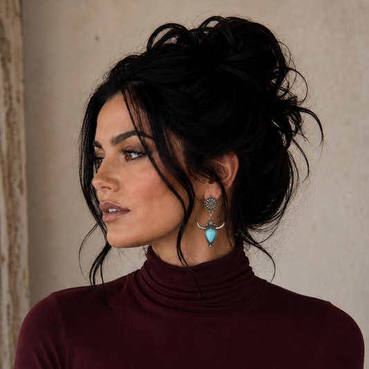 The Silverhorn Earrings